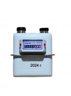 Счетчик газа СГД-G4ТК с термокорректором (вход газа левый, 110мм, резьба 1 1/4") г. Орёл 2024 год выпуска Батайск